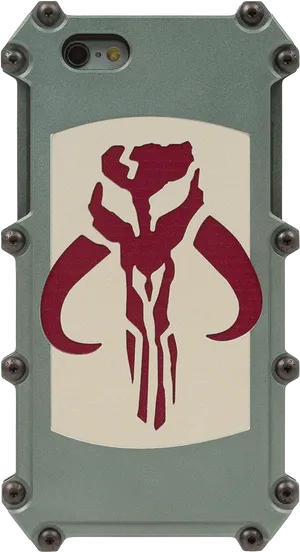 Mandalorian Symbol Phone Case PNG Image