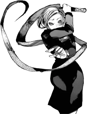 Manga_ Character_ Sword_ Draw PNG
