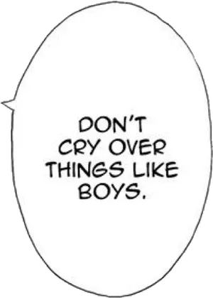 Manga Speech Bubble Advice PNG Image