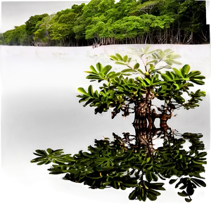 Mangrove Forest Reflection Png 31 PNG Image