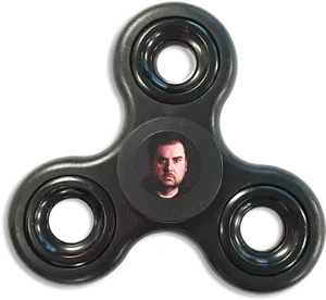 Manin Fidget Spinner PNG Image