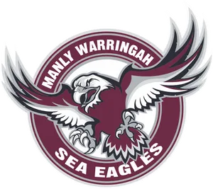 Manly Warringah Sea Eagles Logo PNG Image