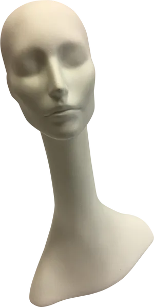 Mannequin Head Display PNG Image