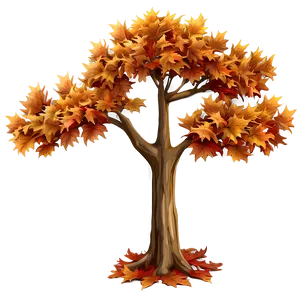 Maple Autumn Tree Png 06122024 PNG Image