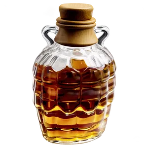 Maple Syrup In Glass Jar Png Agn PNG Image