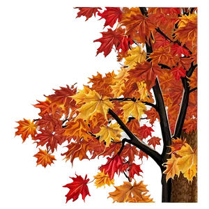 Maple Tree Autumn Splendor Png 26 PNG Image