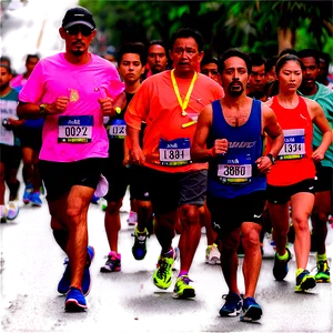 Marathon Run Png Tns95 PNG Image