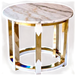 Marble End Table Png 06292024 PNG Image