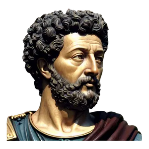 Marcus Aurelius Portrait Png Mop89 PNG Image