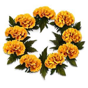 Marigolds For Day Of The Dead Png Jkj PNG Image