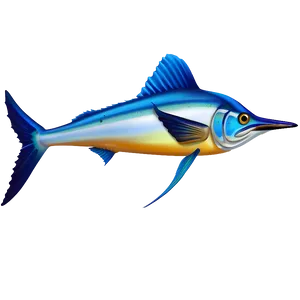 Marlin Fish Illustration Png Mif PNG Image