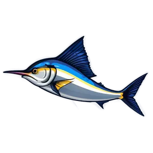 Marlin Vector Art Png Xsl74 PNG Image