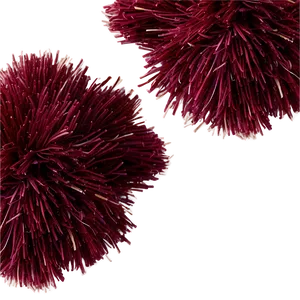 Maroon Pom Poms Png Vfr PNG Image