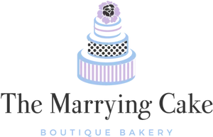 Marrying Cake Boutique Bakery Logo PNG Image