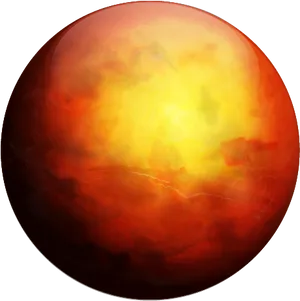 Mars_ Planet_ Illustration PNG Image