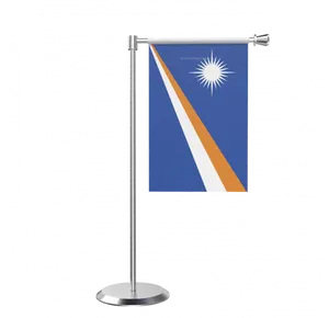 Marshall Islands Flag Desk Display PNG Image