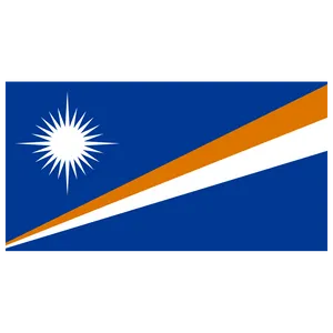 Marshall Islands Flag Graphic PNG Image