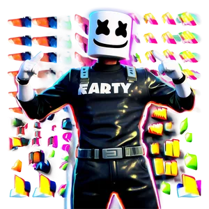 Marshmello Emote Fortnite PNG Ieb PNG