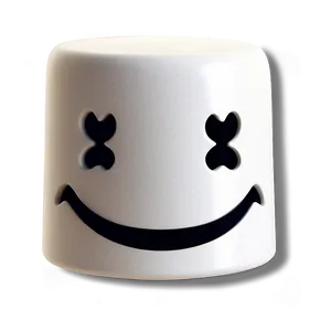 Marshmello Face D PNG Image