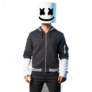 Marshmello Face For Gaming Avatar Png 06282024 PNG Image