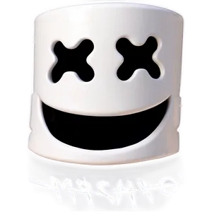 Marshmello Face Vinyl Decal Png 06282024 PNG Image