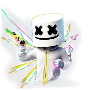 Marshmello Helmet Fortnite Png 06252024 PNG Image