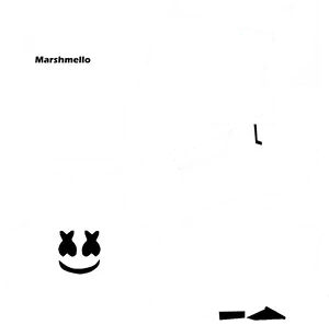 Marshmello Helmet Papercraft Template PNG Image