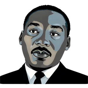 Martin Luther King Jr Peaceful Leader Png Hjl PNG Image