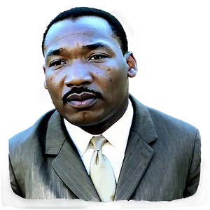 Martin Luther King Jr Peaceful Leader Png Lyv99 PNG Image