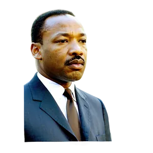 Martin Luther King Jr Profile Png Kfp50 PNG Image