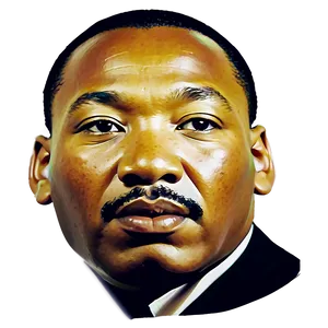 Martin Luther King Portrait Png Oqr84 PNG Image