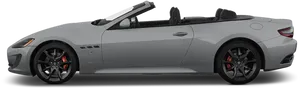 Maserati Convertible Side View PNG Image