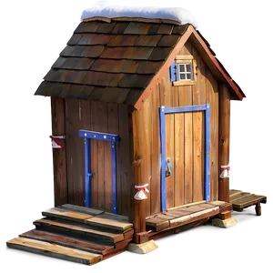 Masha And The Bear House A PNG Image