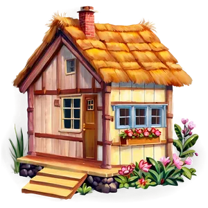 Masha's Cozy Cottage Png Jua PNG Image