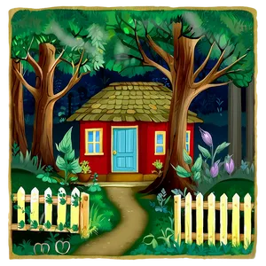 Masha's Forest Home Graphic Png 93 PNG Image