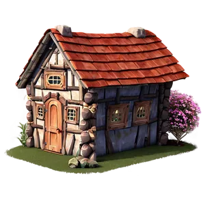 Masha's Storybook Cottage Png Bsa42 PNG Image