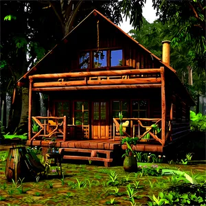 Masha's Woodland Retreat Png 20 PNG Image