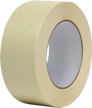 Masking Tape Roll Side View PNG Image