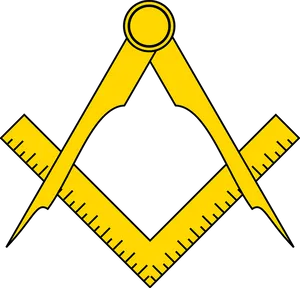 Masonic_ Square_and_ Compasses PNG Image