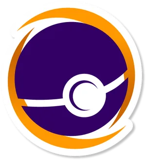 Master Ball Pokemon Logo PNG Image