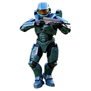 Master Chief Action Pose Png 98 PNG Image