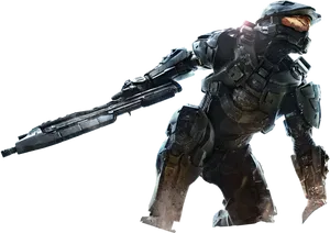 Master Chief Halo Infinity Armor PNG Image