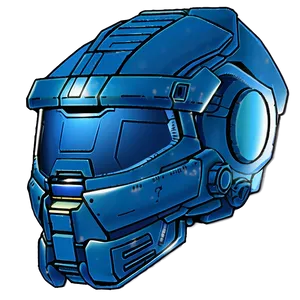 Master Chief Helmet Blueprint Png 41 PNG Image