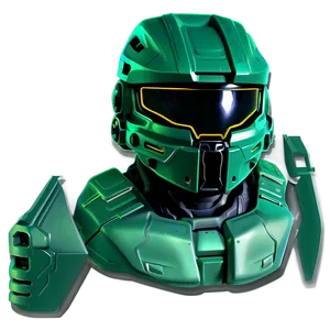 Master Chief Helmet Design Png Ppg PNG Image