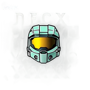 Master Chief Helmet Front View Png Sre PNG Image