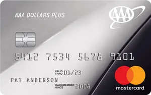 Mastercard A A A Dollars Plus Card PNG Image