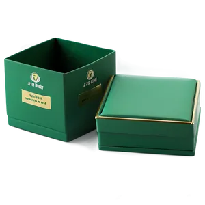 Matte Finish Green Box Png Pwg PNG Image