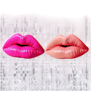 Matte Pink Lips Png 06212024 PNG Image