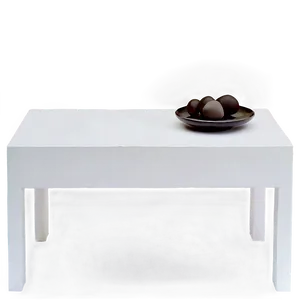 Matte White Table Png Tcj93 PNG Image