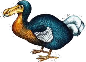 Mauritius Extinct Dodo Bird Illustration PNG Image